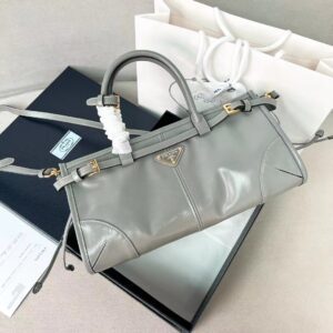 PRADA LuxSoft Leather Handbag 1BA426