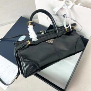 PRADA LuxSoft Leather Handbag 1BA426