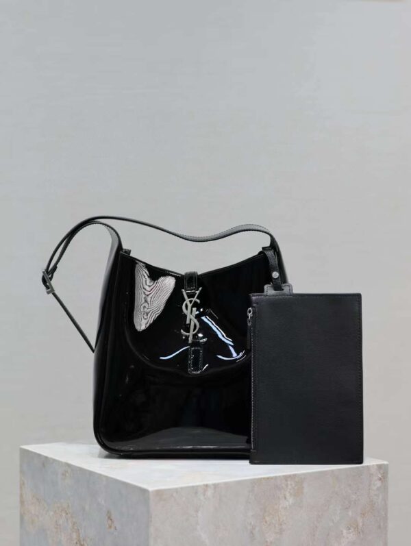 YSL LE 5 À 7 Hobo Bag in Patent Leather