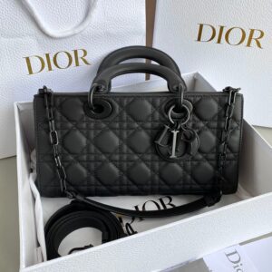DIOR 2023 D-Joy Bag Ultramatte Black