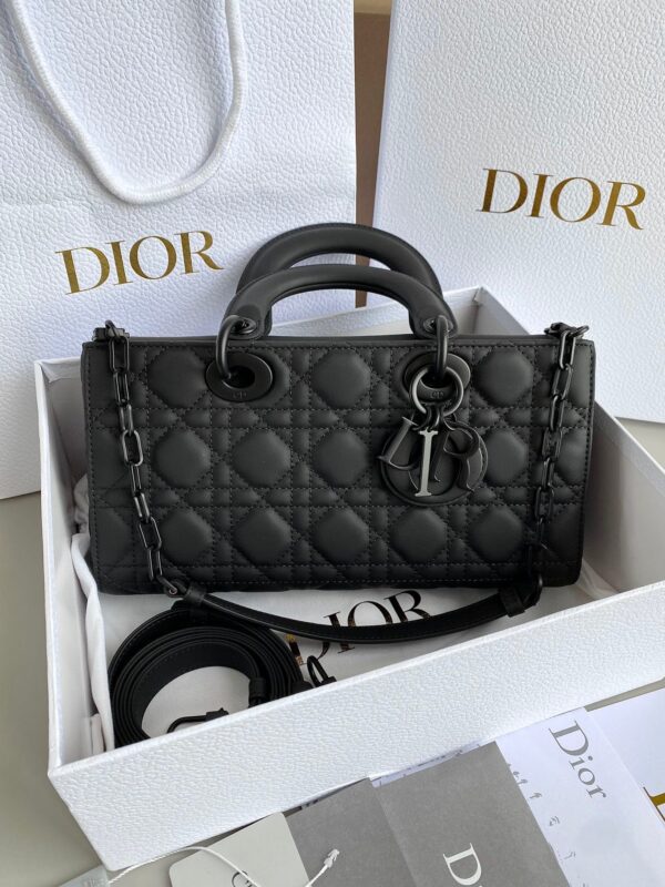 DIOR 2023 D-Joy Bag Ultramatte Black