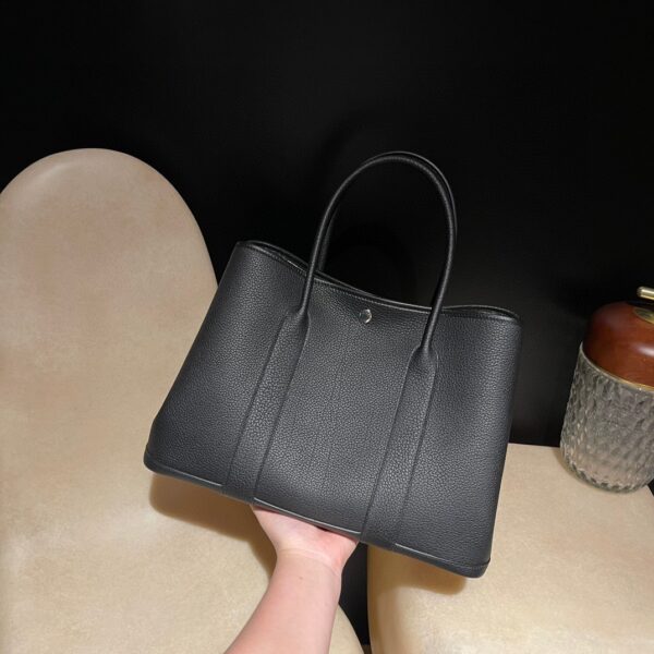 HERMES Garden Party 36 Color89 Negonde leather