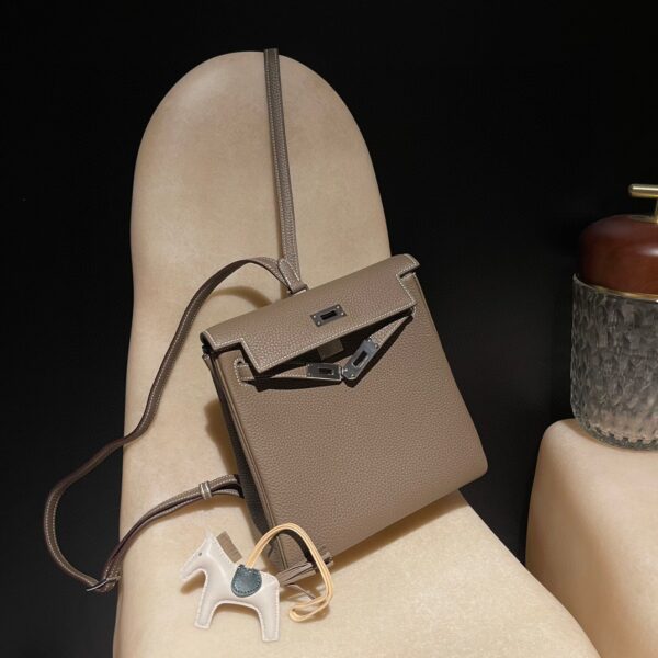 HERMES Kelly Ado Color18 Clemence leather