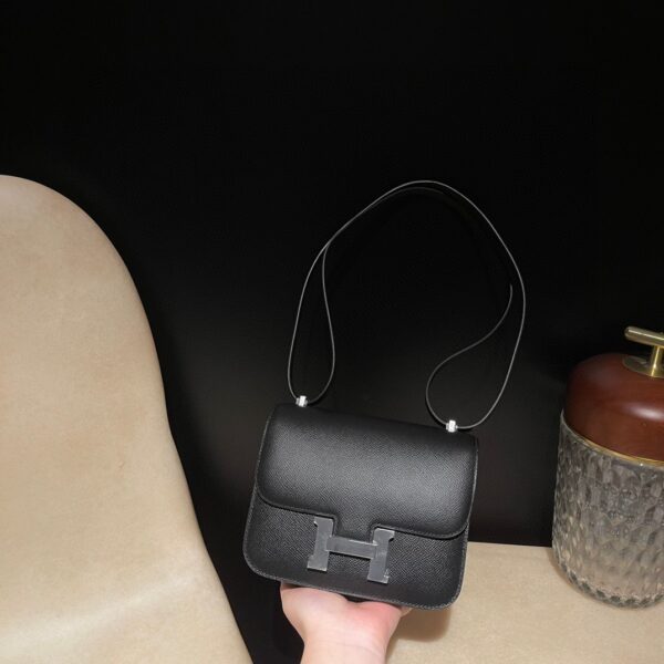 HERMES Constance 19 Color89 Epsom leather