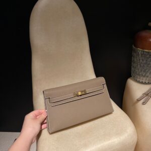 HERMES Kelly Elan Color18 Madam leather