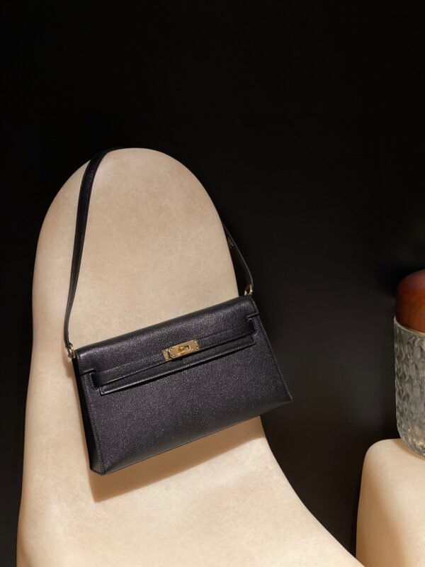 HERMES Kelly Elan Color89 Mysore leather