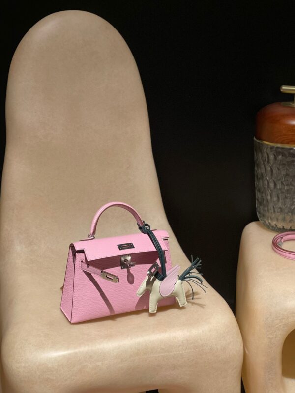 HERMES Mini Kelly 2 Color:X9 Mysore leather