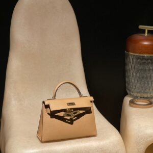 HERMES Mini Kelly 2 Color:0M Epsom leather