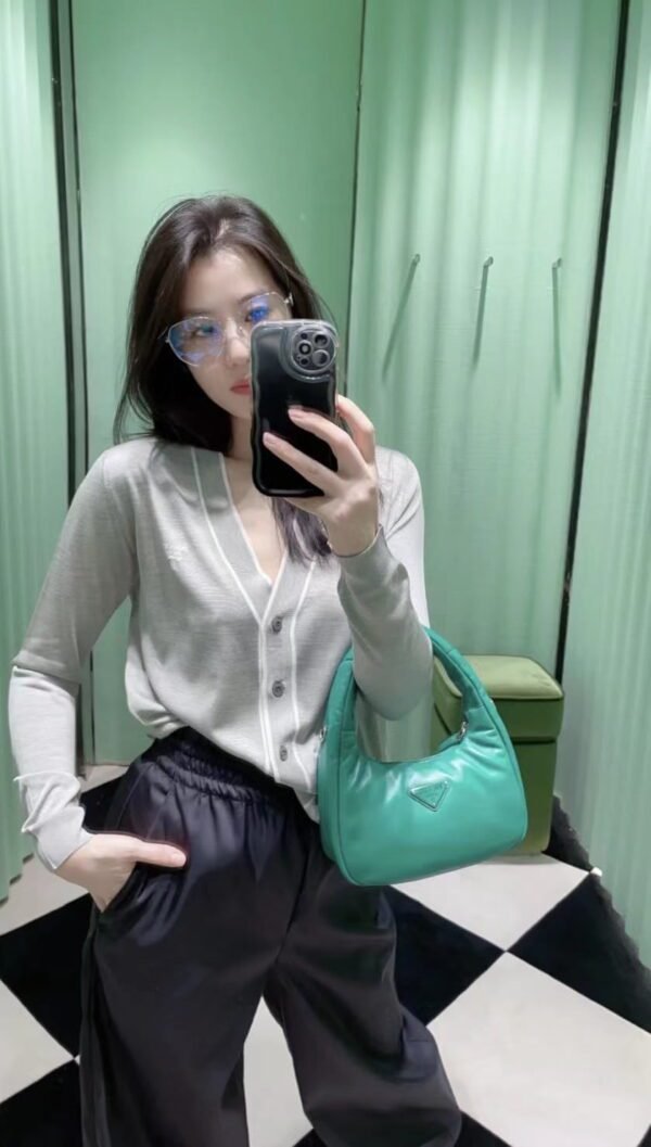 PRADA Soft Padded Nappa Leather Mini Bag 1BA384