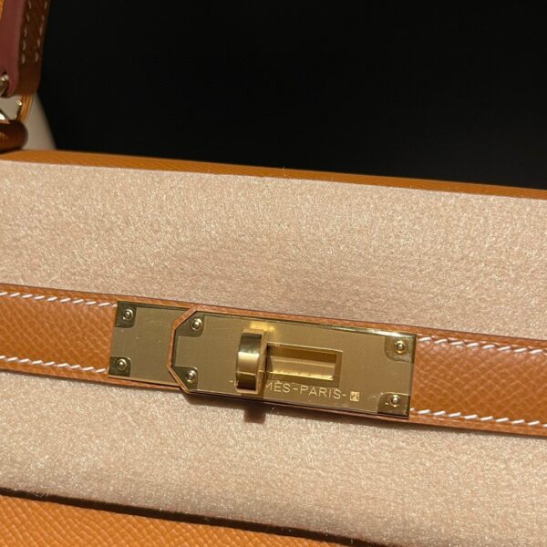 HERMES Kelly 28 Color37 Epsom leather