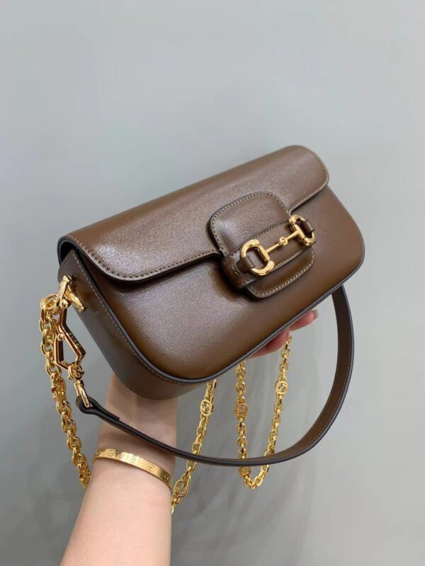 GUCCI Horsebit 1955 Small Shoulder Bag