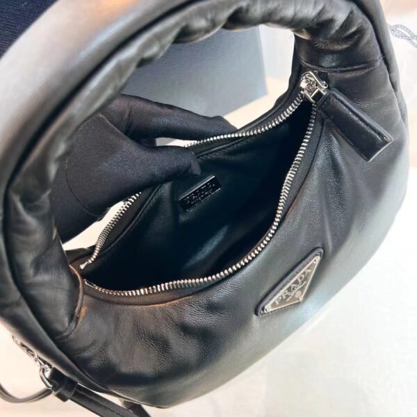 PRADA Soft Padded Nappa Leather Mini Bag 1BA384