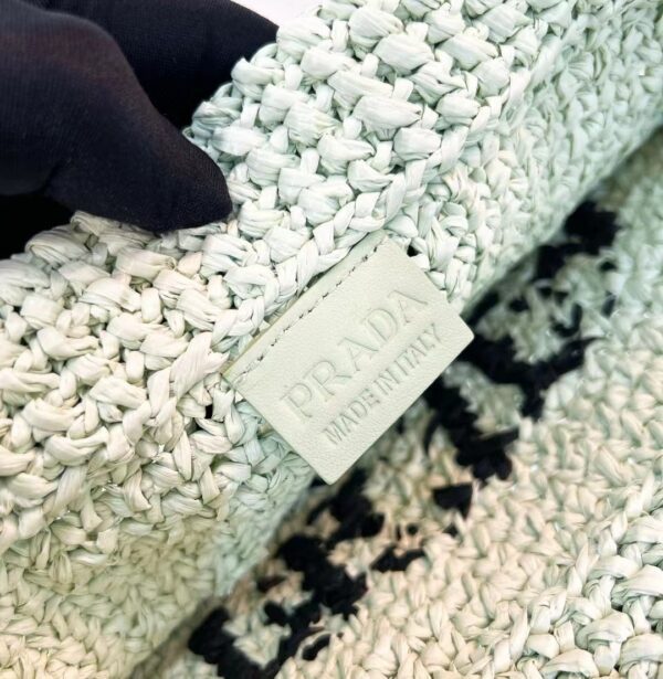 PRADA Small Crochet Tote Bag 1BG422