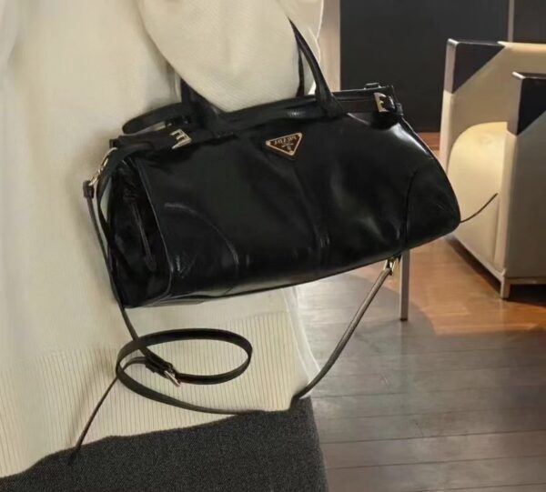 PRADA LuxSoft Leather Handbag 1BA426