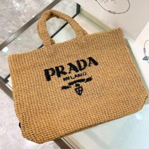PRADA Crochet Tote Bag 1BG392