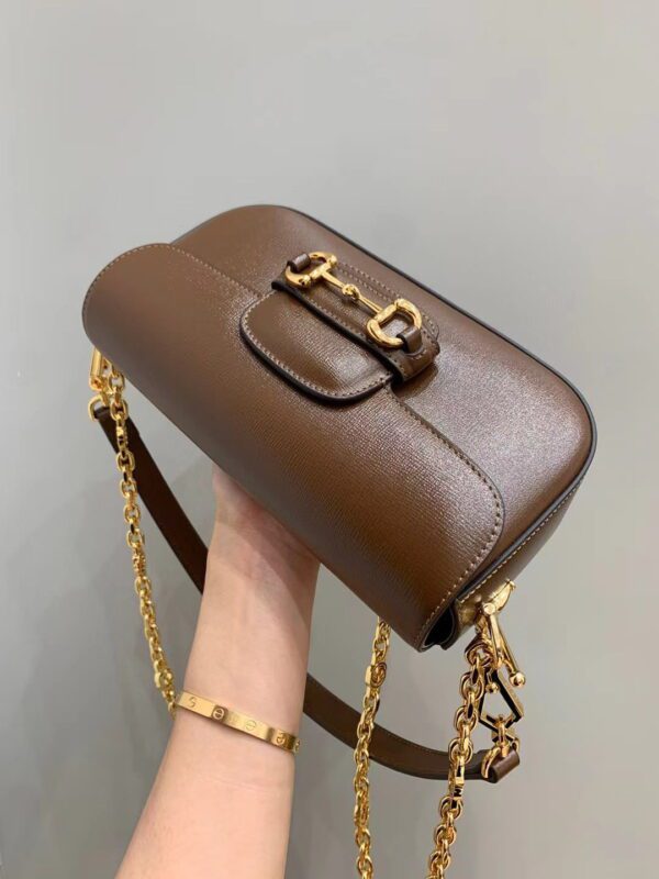 GUCCI Horsebit 1955 Small Shoulder Bag
