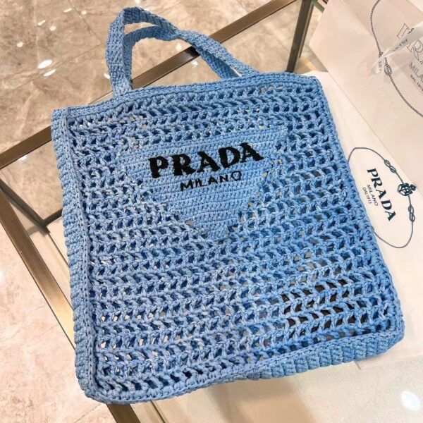 PRADA Crochet Tote Bag 1BG393