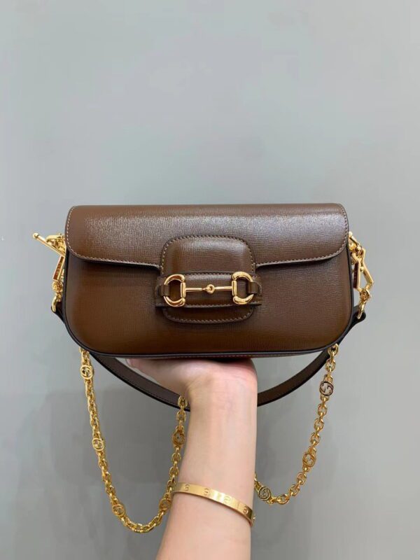 GUCCI Horsebit 1955 Small Shoulder Bag