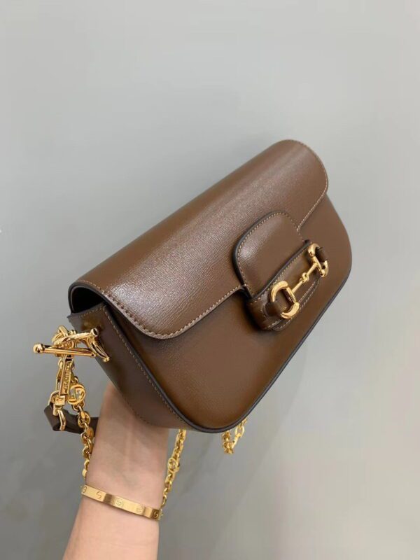 GUCCI Horsebit 1955 Small Shoulder Bag