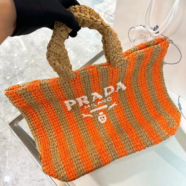 PRADA Crochet Tote Bag 1BG392