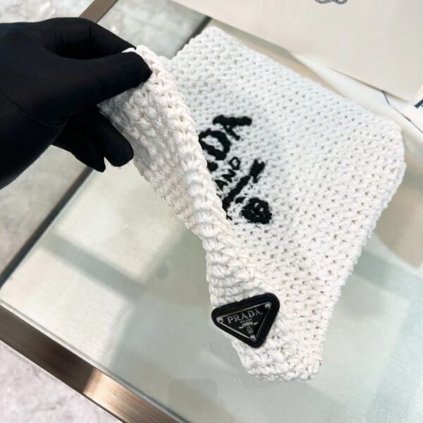 PRADA Small Crochet Tote Bag 1BG422