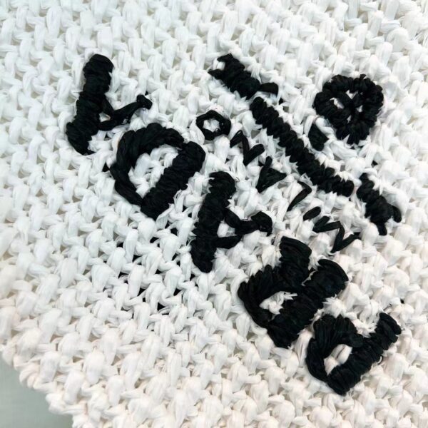 PRADA Small Crochet Tote Bag 1BG422