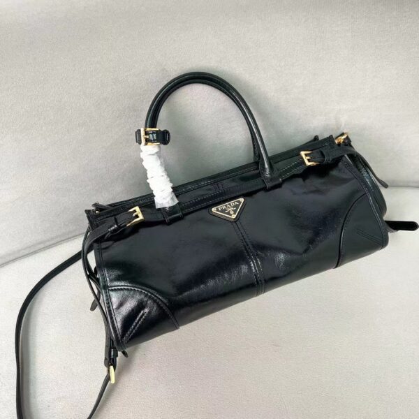 PRADA LuxSoft Leather Handbag 1BA426