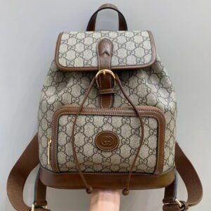 GUCCI Retro Backpack with Interlocking G