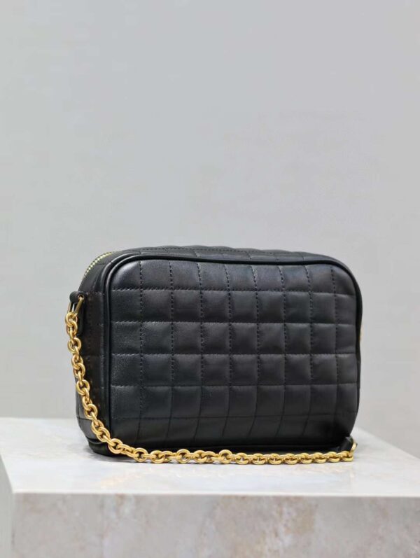 YSL CASSANDRE MATELASSÉ CARRÉ Mini Camera Bag in Lambskin