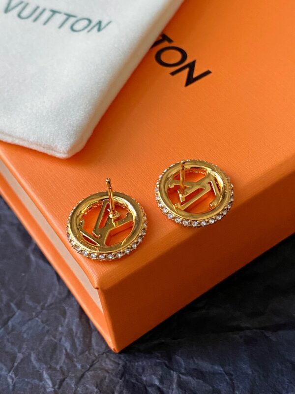 LV Louis By Night Stud Earrings