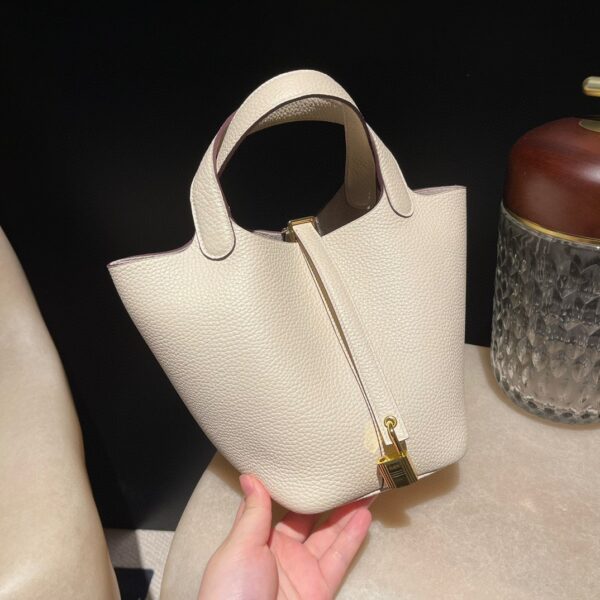 HERMES Picotin Lock 18 Color10 Clemence leather