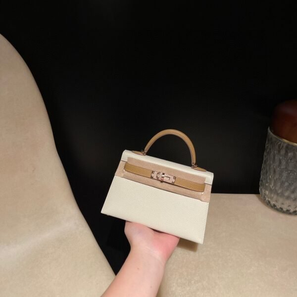 HERMES Mini Kelly 2 Color10+4B+2Z Epsom leather