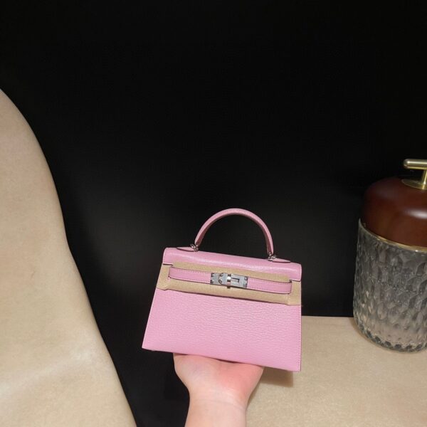 HERMES Mini Kelly 2 Color:X9 Mysore leather