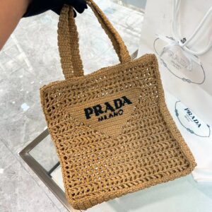 PRADA Crochet Tote Bag 1BG393