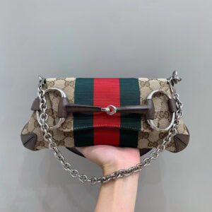 GUCCI Horsebit Chain Small Shoulder Bag