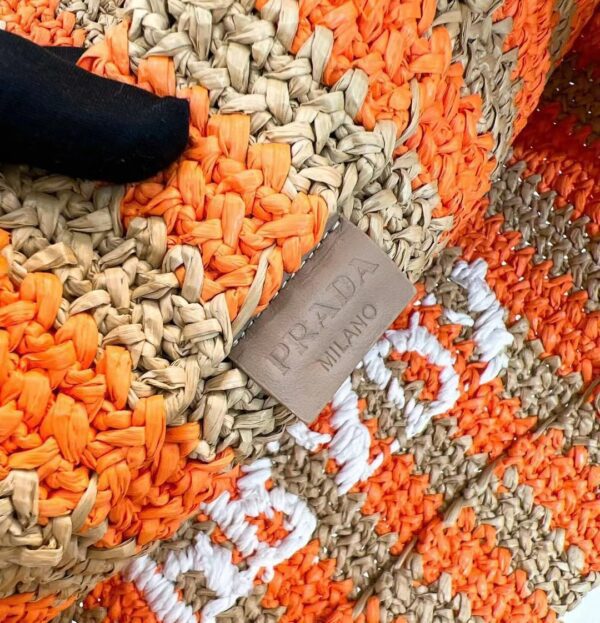 PRADA Crochet Tote Bag 1BG392