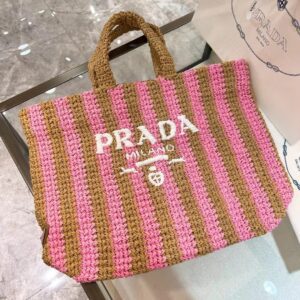 PRADA Crochet Tote Bag 1BG392