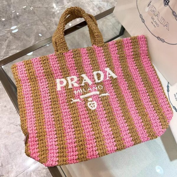 PRADA Crochet Tote Bag 1BG392