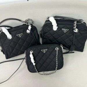 PRADA Matelasse Shoulder Bag
