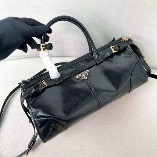 PRADA LuxSoft Leather Handbag 1BA426