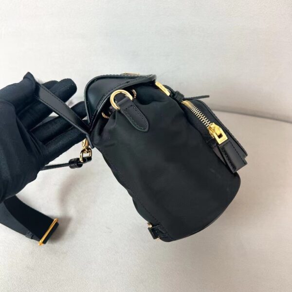 PRADA Re-Nylon and Brushed Leather Bag 1BZ075