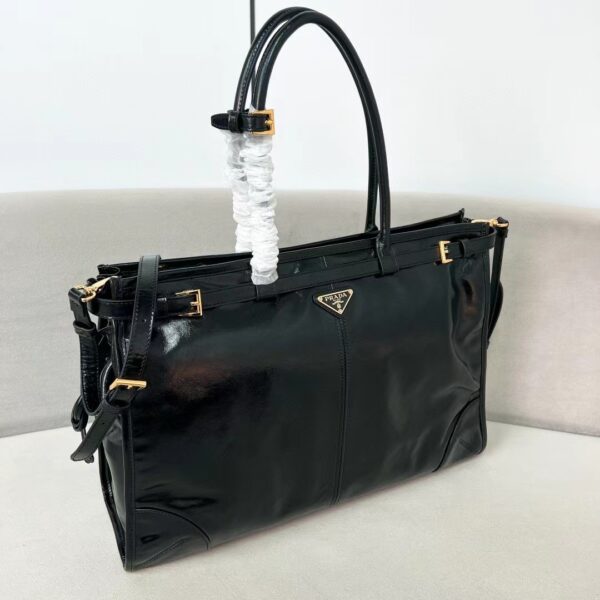 PRADA LuxSoft Leather Handbag 1BA433/1BA439