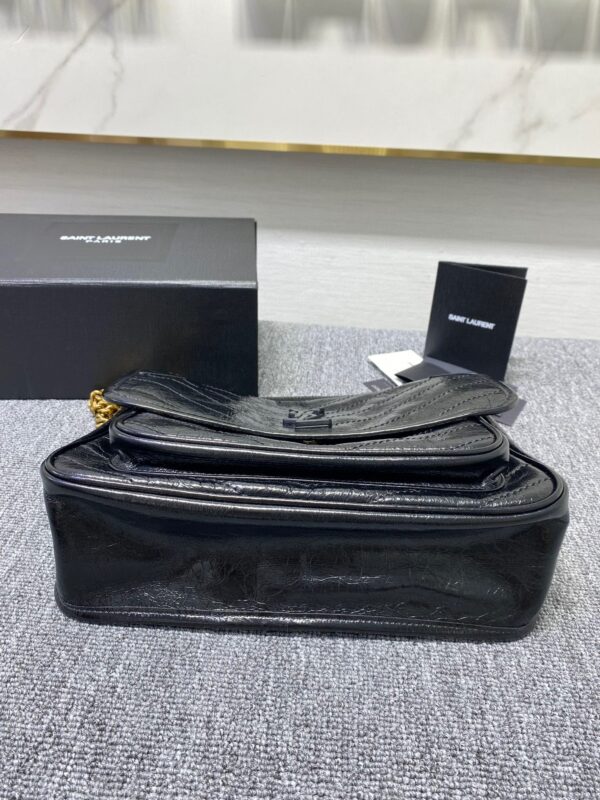 YSL Niki Bag in Crinkled Calfskin
