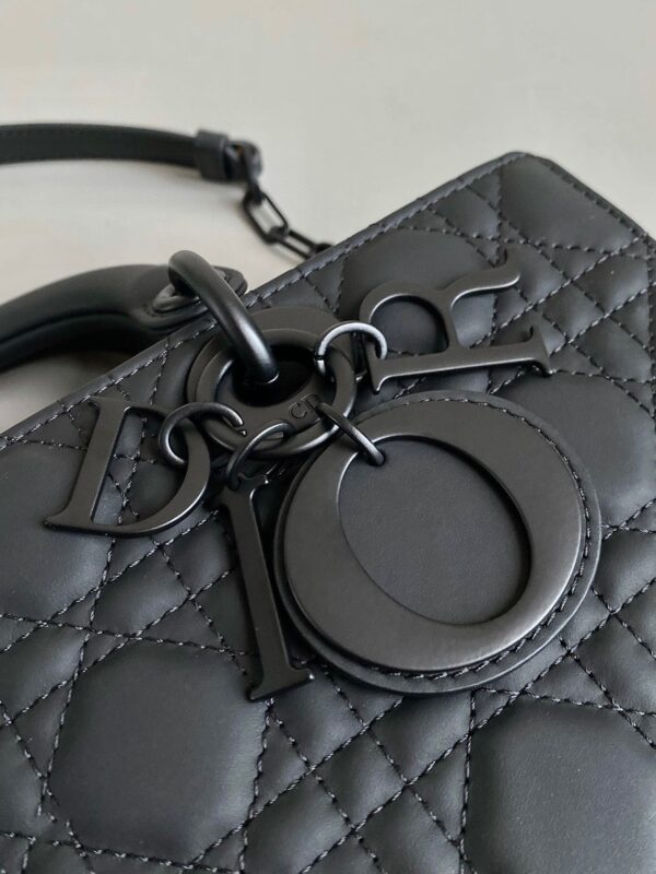 DIOR 2023 D-Joy Bag Ultramatte Black