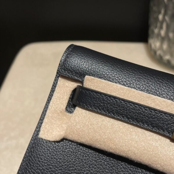 HERMES Kelly Danse Color89 Evercolor leather