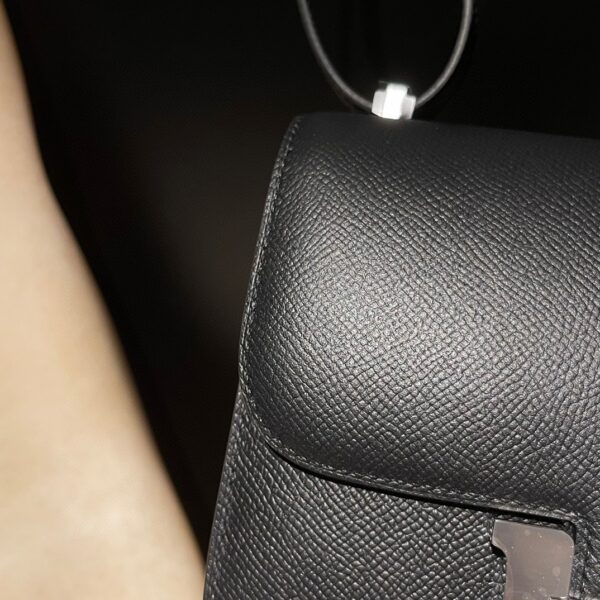 HERMES Constance 19 Color89 Epsom leather