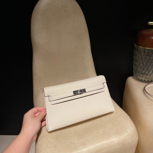 HERMES Kelly Elan Color10 Mysore leather