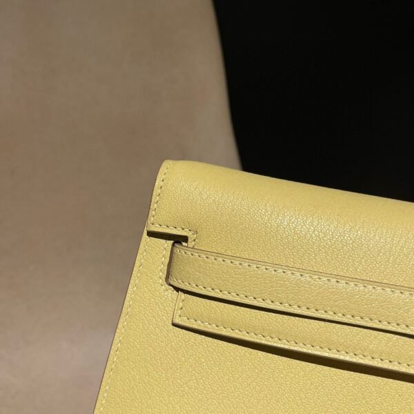HERMES Kelly Elan Color:1Z Mysore leather