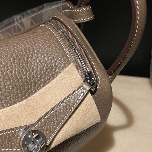 HERMES Mini Lindy Color18 Clemence leather