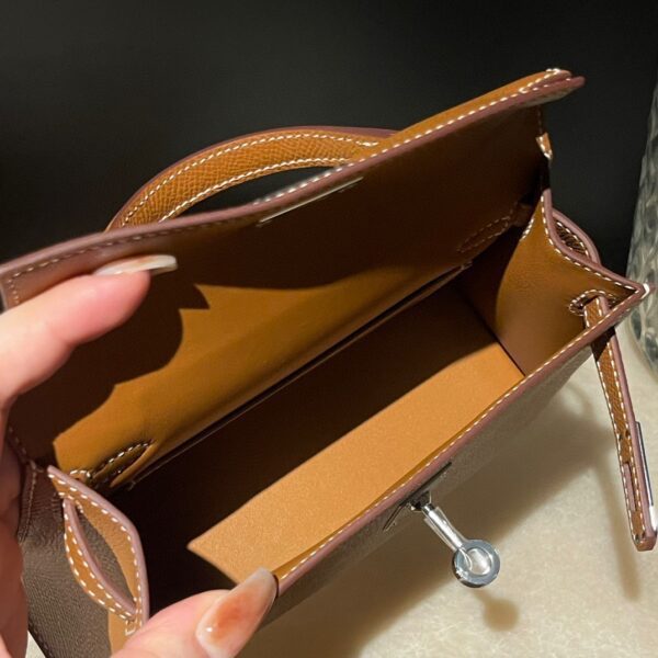 HERMES Mini Kelly 2 Color37 Epsom leather